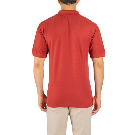 Polo Hombre Solid Brick - Ladrillo