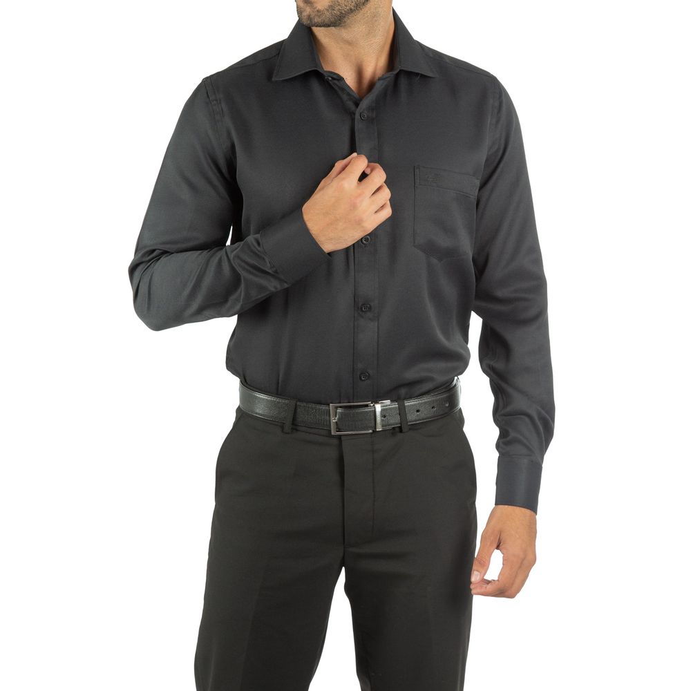 Camiseta para Caballero Compraymas Slim Fit Tirantes Talla L color Negro