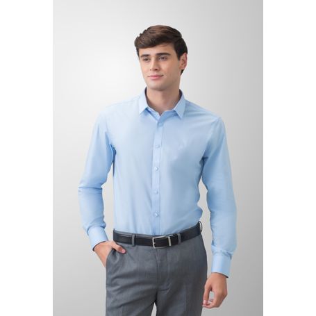 Ropa Camisa Celeste Bb Camisa Casual, Color Celeste Bebé, Matizzio 53